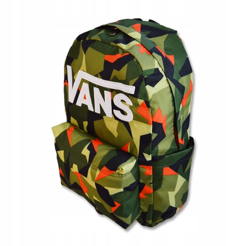 Školský batoh Vans New Skool Backpack 20L, farba Leaf Green